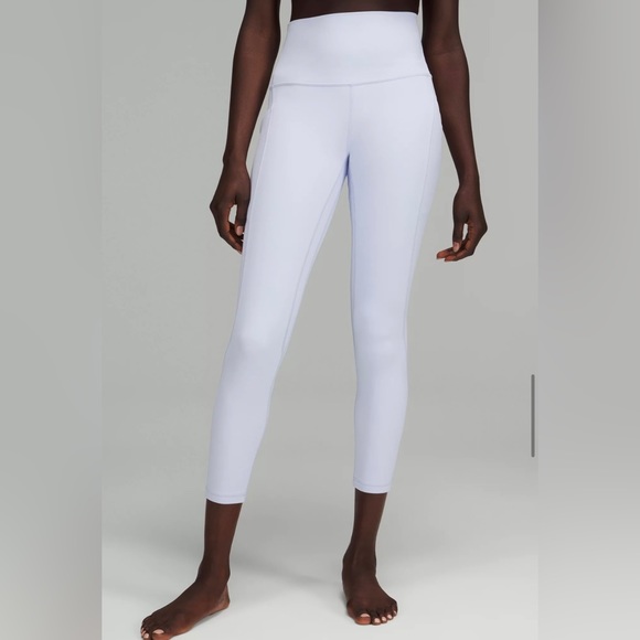 Lululemon align 25” pant with pockets - pastel blue size 4 NWT - Picture 1 of 3